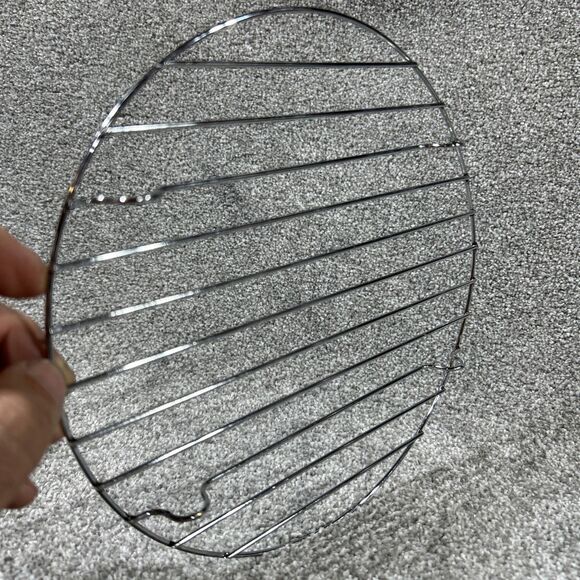 Big Boss 16 Quart Oil-Less Fryer Replacement Short Rack For Model 9065 Silver - Picture 5 of 8